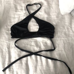 Victoria’s Secret sexy halter wrap bikini top size small